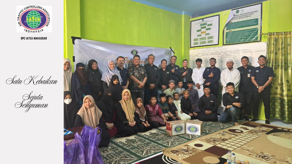 DPC IATCA Makassar Berbagi Kebahagiaan dan Keceriaan Bersama Anak Panti Asuhan
